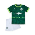 Camisolas de futebol Palmeiras Criança Equipamento Principal 2023/24 Manga Curta